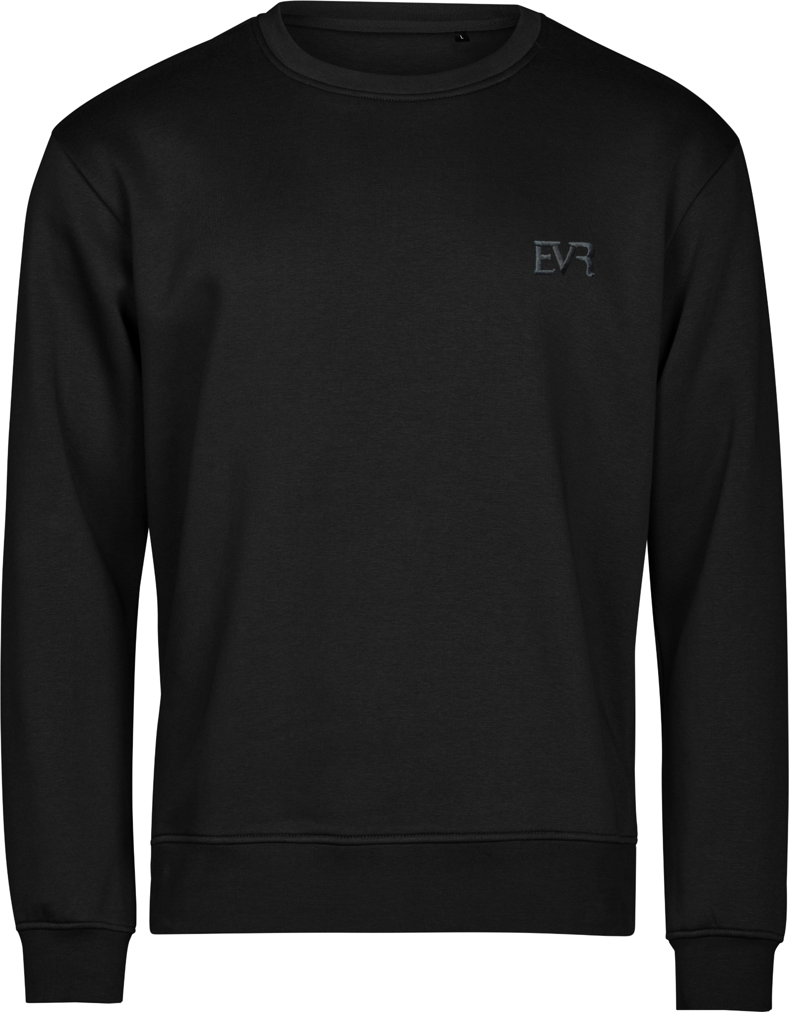 Samt Sweatshirt Pure Black