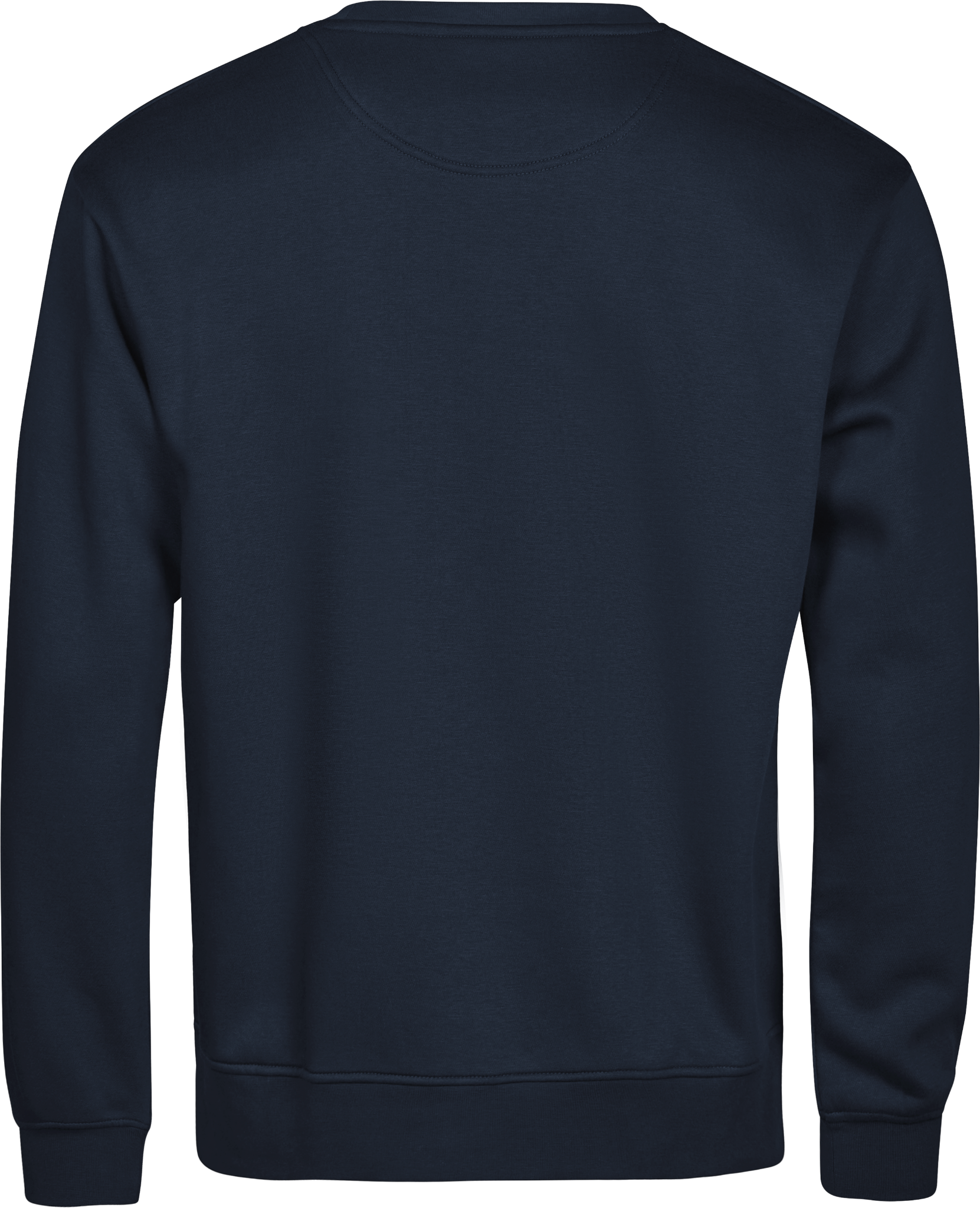 Samt Sweatshirt Marineblau